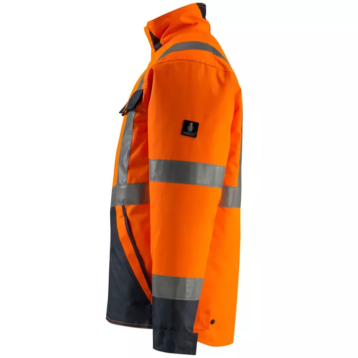 Mascot Safe Light Penrith winter jacket, Hi-vis Orange/Marine, large image number 1