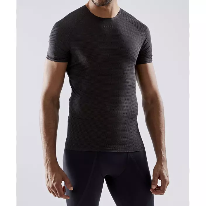 Craft PRO Dry Nanoweight T-shirt, Black, large image number 3