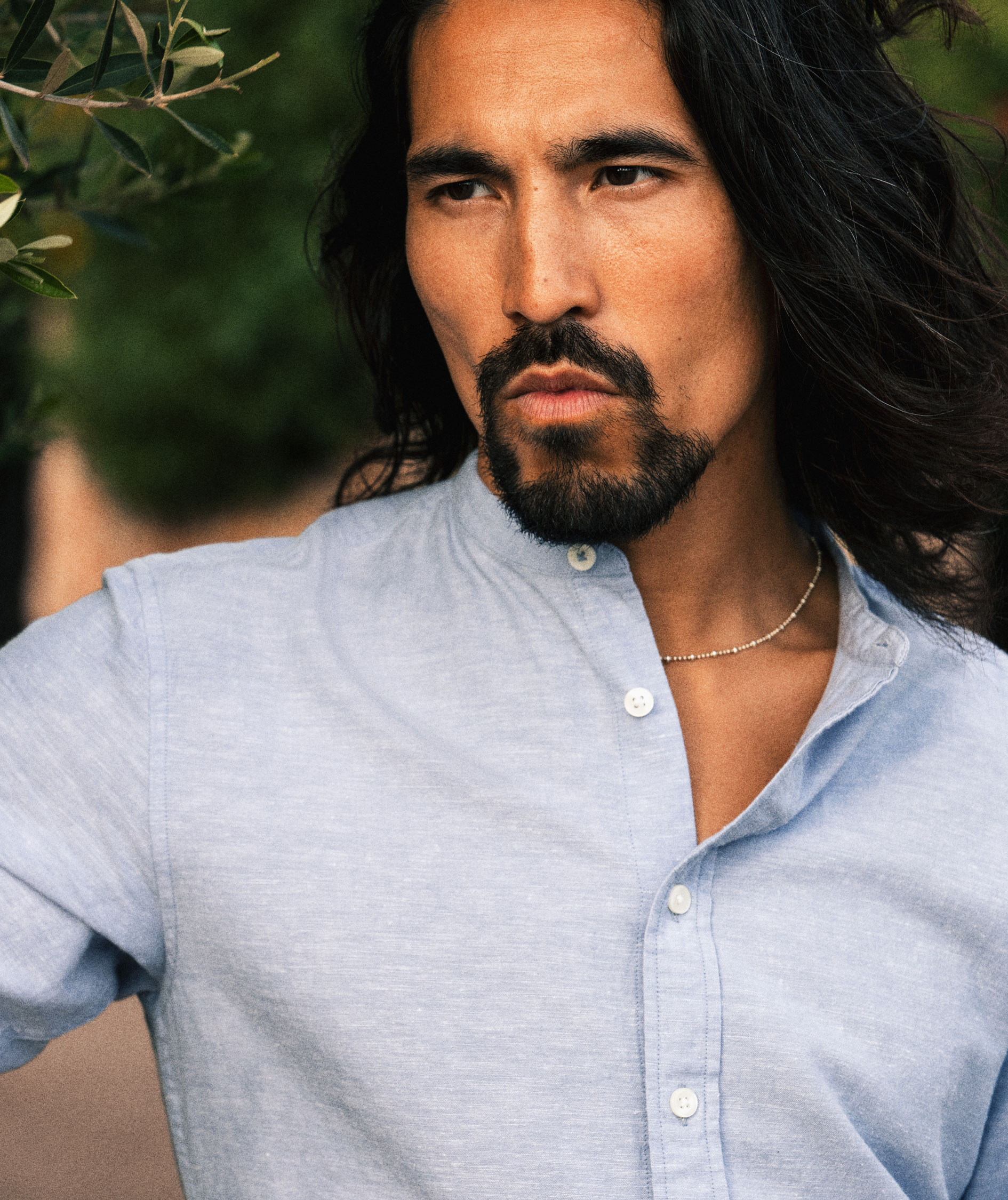 James Harvest Townsend linneskjorta, Light blue, large image number 3