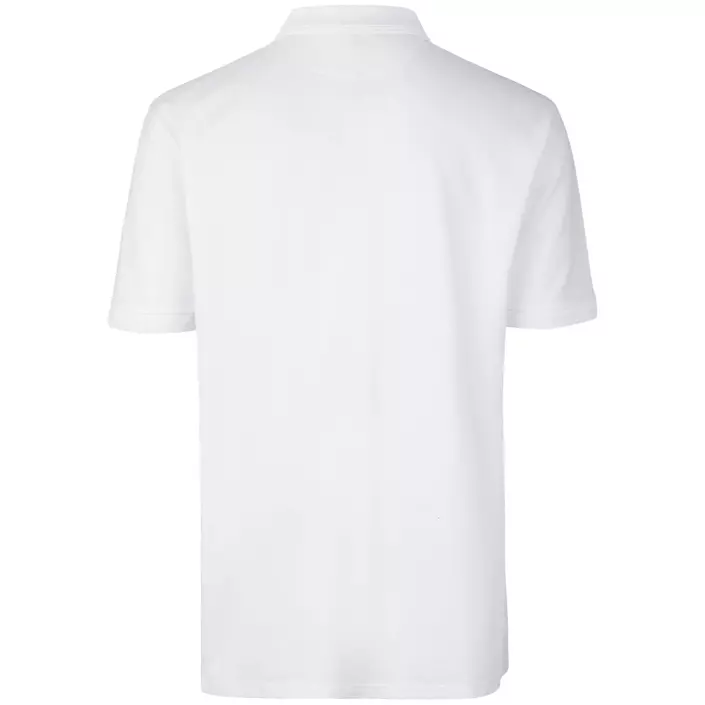 ID PRO Wear Piké-tröja med tryckknappar, Vit, large image number 1