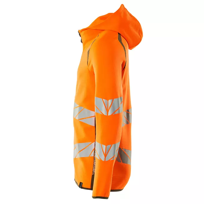Mascot Accelerate Safe hoodie, Hi-Vis Orange/Moss, large image number 3