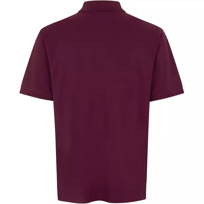 ID PRO Wear Polo T-shirt, Bordeaux, large image number 1