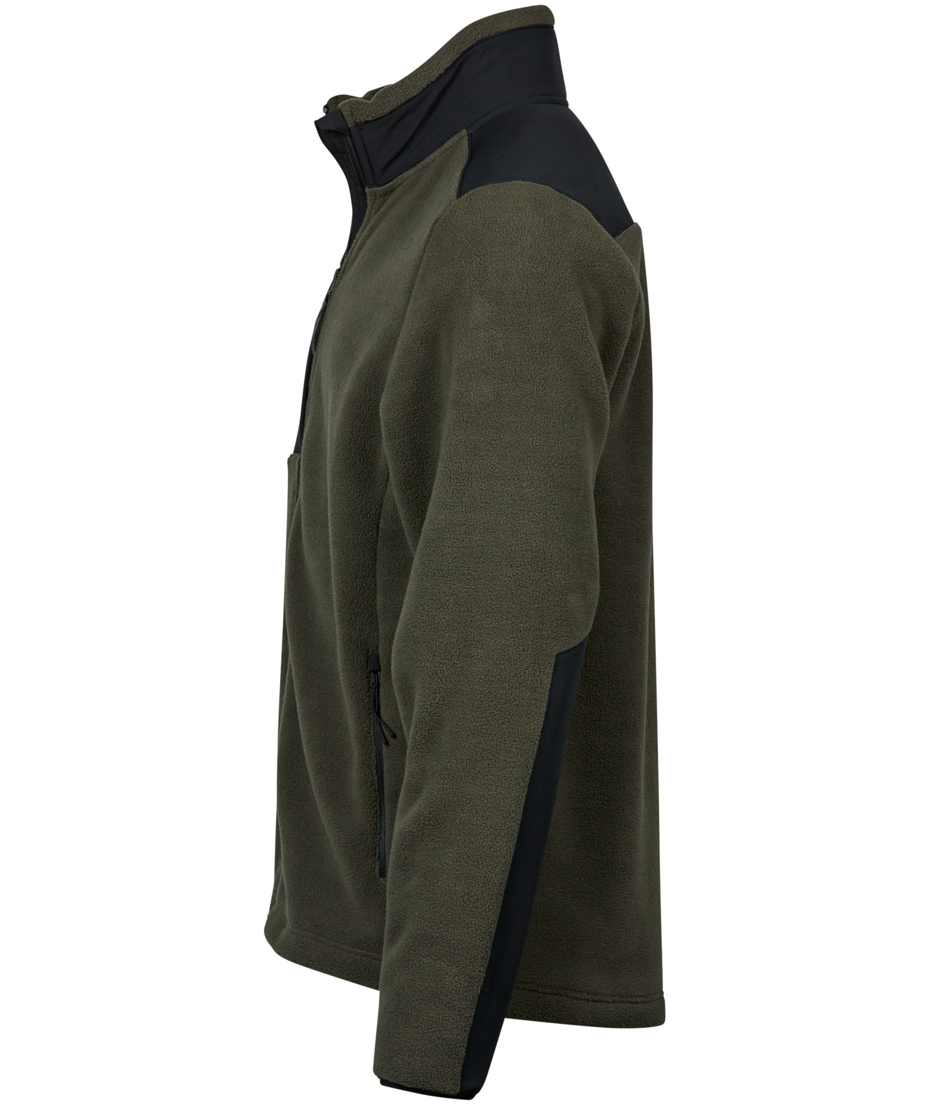 Tee Jays Mountain fleece jacket, Deep Green/Black, large image number 5