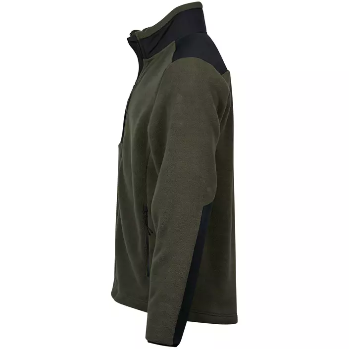 Tee Jays Mountain fleece jacket, Deep Green/Black, large image number 5
