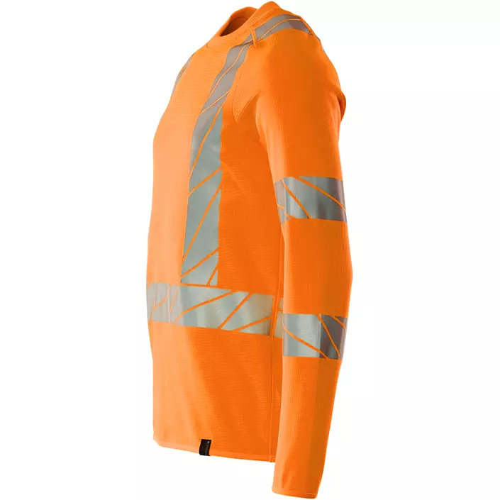 Mascot Accelerate Safe långärmad T-shirt, Varsel Orange, large image number 3