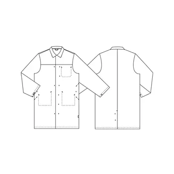 Nybo Workwear HACCP  kittel, Hvid