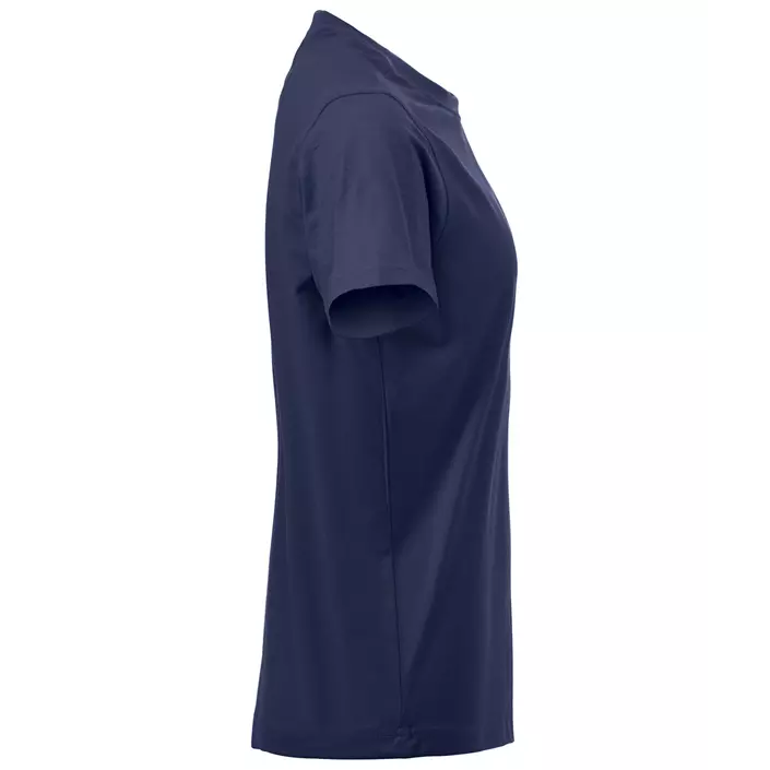 Clique Premium dame T-skjorte, Mørkeblå, large image number 3