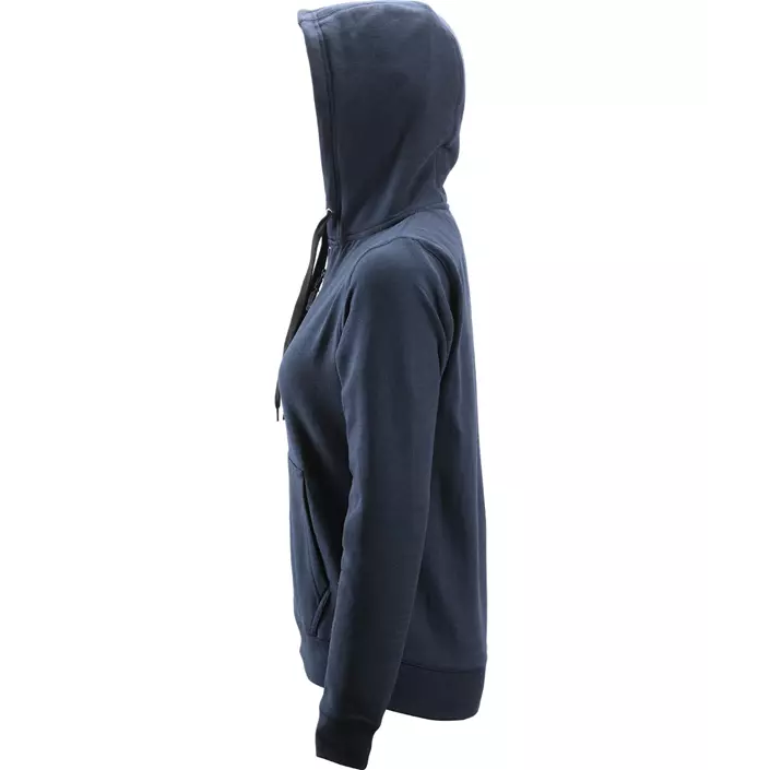 Snickers women's zip hoodie 2806, Marine Blue, large image number 2