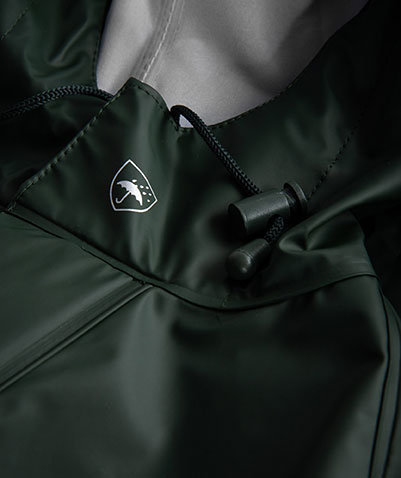 Lyngs&oslash;e PU regndragt, Gr&oslash;n, large image number 2