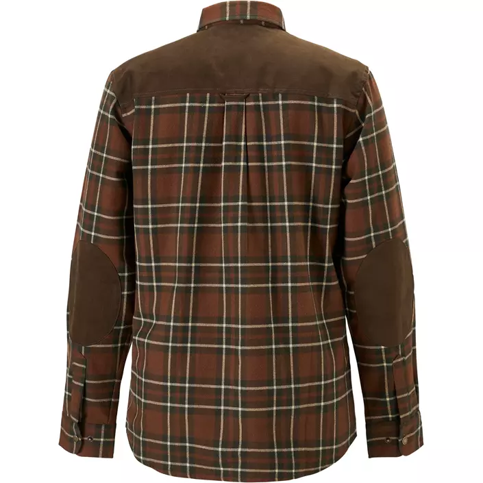 Pinewood Douglas dame flannelskjorte, Nougat/Beige, large image number 2