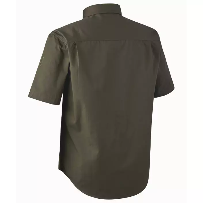 Deerhunter Caribou comfort fit short-sleeved shirt, Beech Green, large image number 1