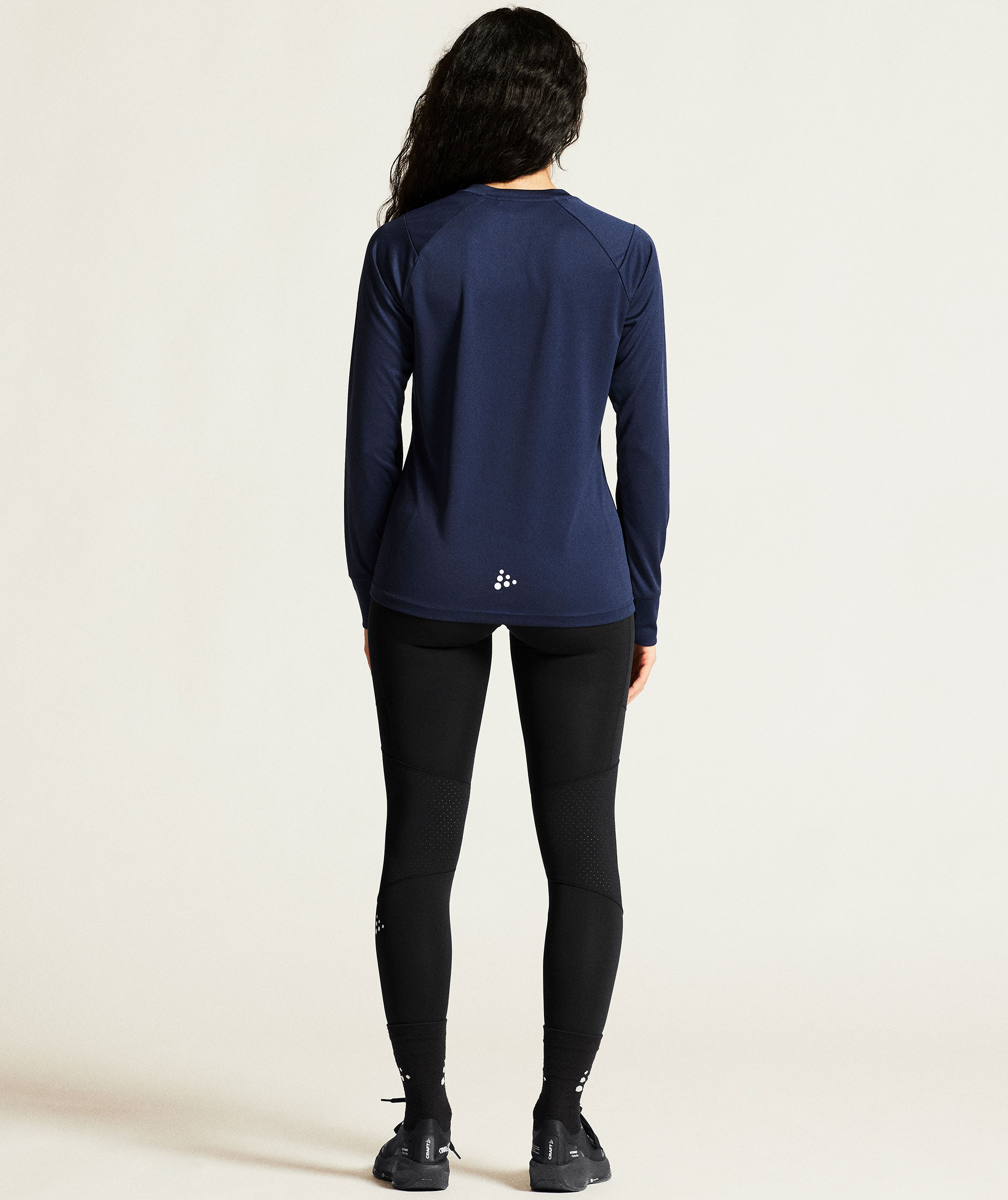 Craft Rush 2.0 women's long-sleeved T-shirt, Navy, large image number 7