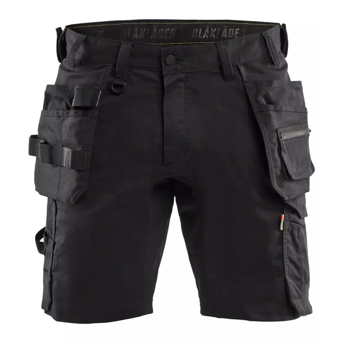 Blåkläder craftsman shorts, Black, large image number 0