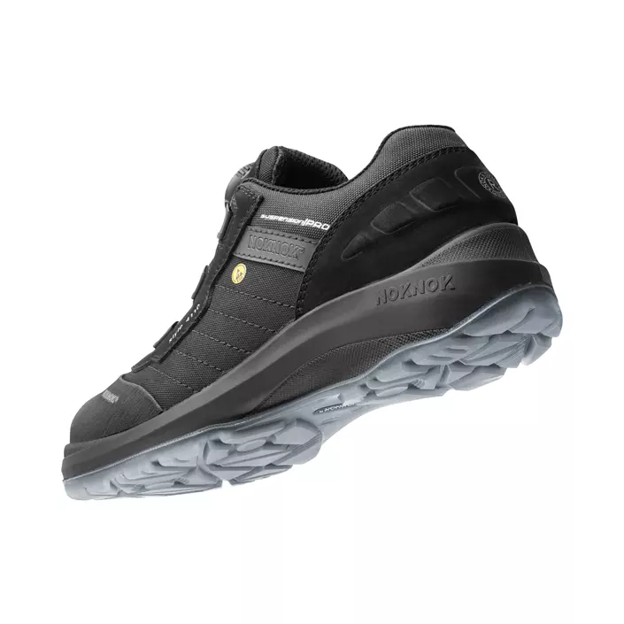 NOKNOK 4110 safety shoes S1P, Black, large image number 3
