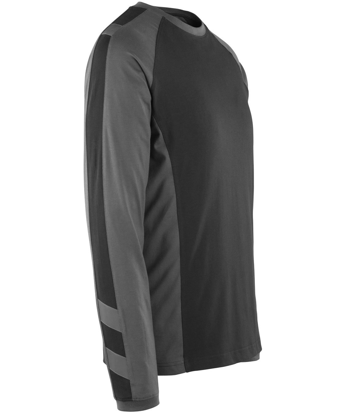 Mascot Unique Bielefeld long-sleeved T-shirt, Black/Dark Antracit, large image number 3