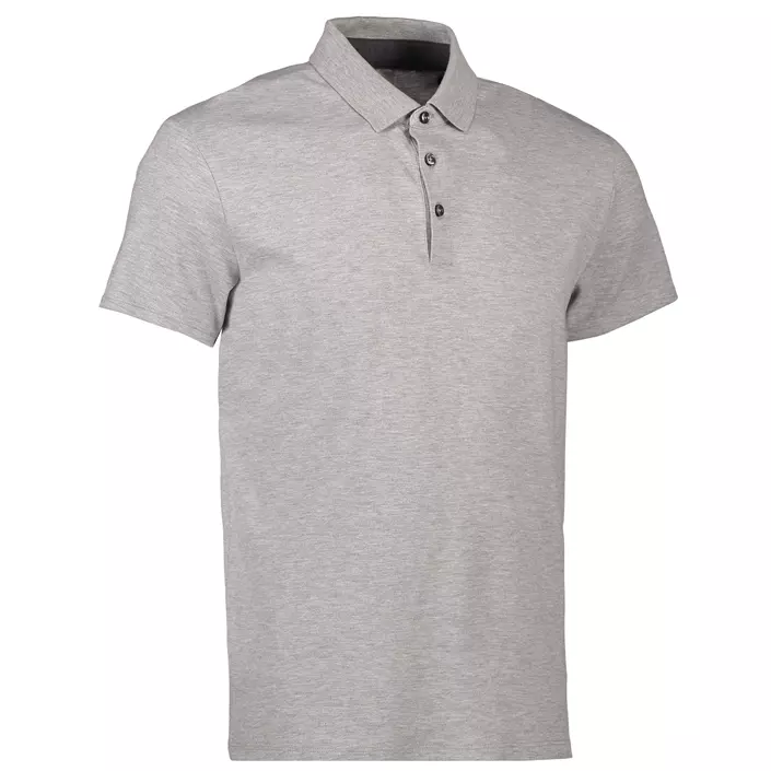 Seven Seas Polo T-skjorte, Light Grey Melange, large image number 2