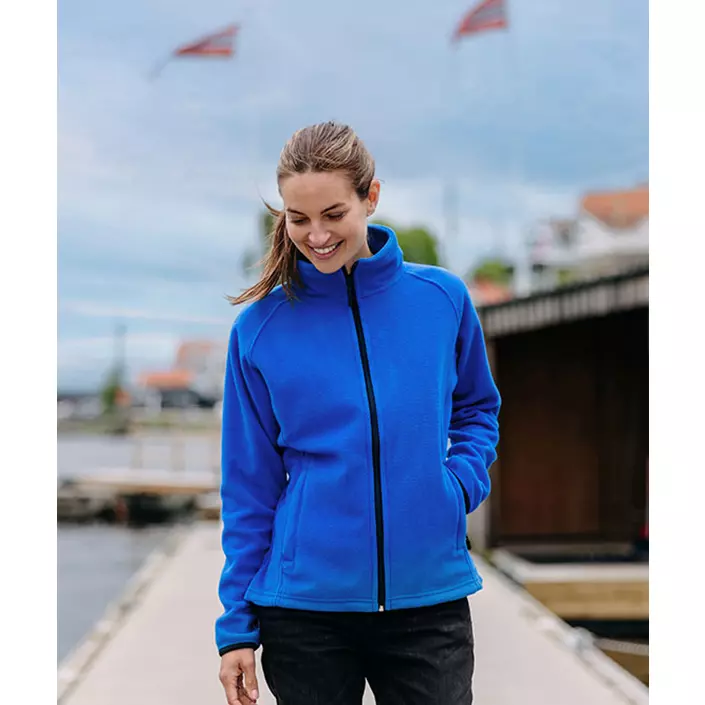 YOU Vera dam fleecejacka, Kornblå, large image number 1