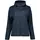 Westborn women's hoodie with zipper, Midnight Blue, Midnight Blue, swatch
