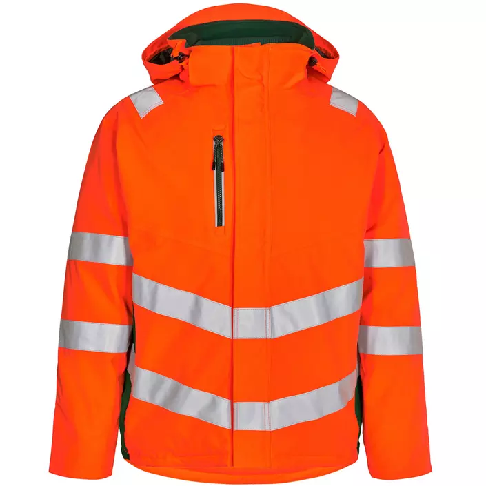 Engel Safety winter jacket, Hi-vis Orange/Green, large image number 0