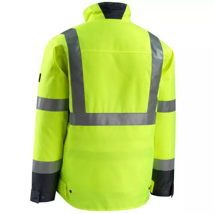 Mascot Safe Light Penrith winter jacket, Hi-Vis Yellow/Dark Marine, large image number 2