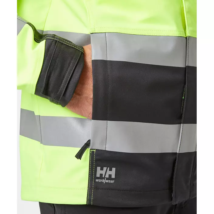 Helly Hansen Alna 2.0 work jacket, Hi-vis yellow/charcoal, large image number 5