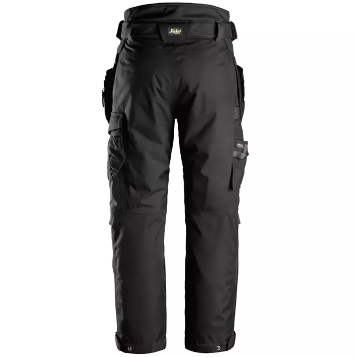 Snickers FlexiWork Gore-Tex®+37.5® craftsman trousers 6580, Black, large image number 1