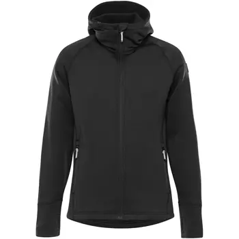 Fristads Cobalt Polartec® women's hoodie with zipper, Black