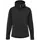 Fristads Cobalt Polartec® women's hoodie with zipper, Black, Black, swatch