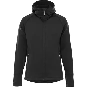 Fristads Cobalt Polartec® women's hoodie with zipper, Black