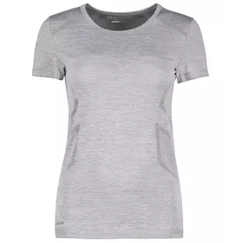 GEYSER Seamless women's T-shirt, Grey Melange
