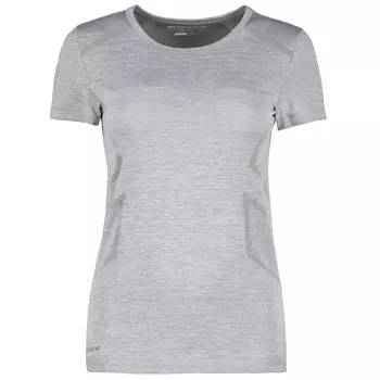 GEYSER Seamless women's T-shirt, Grey Melange