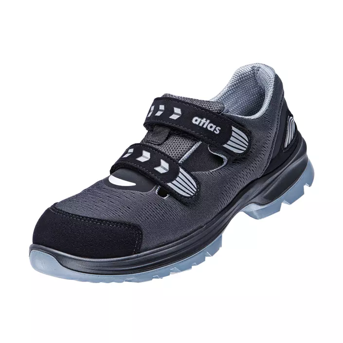 Atlas Flash 1600 skyddssandaler S1, Svart, large image number 0