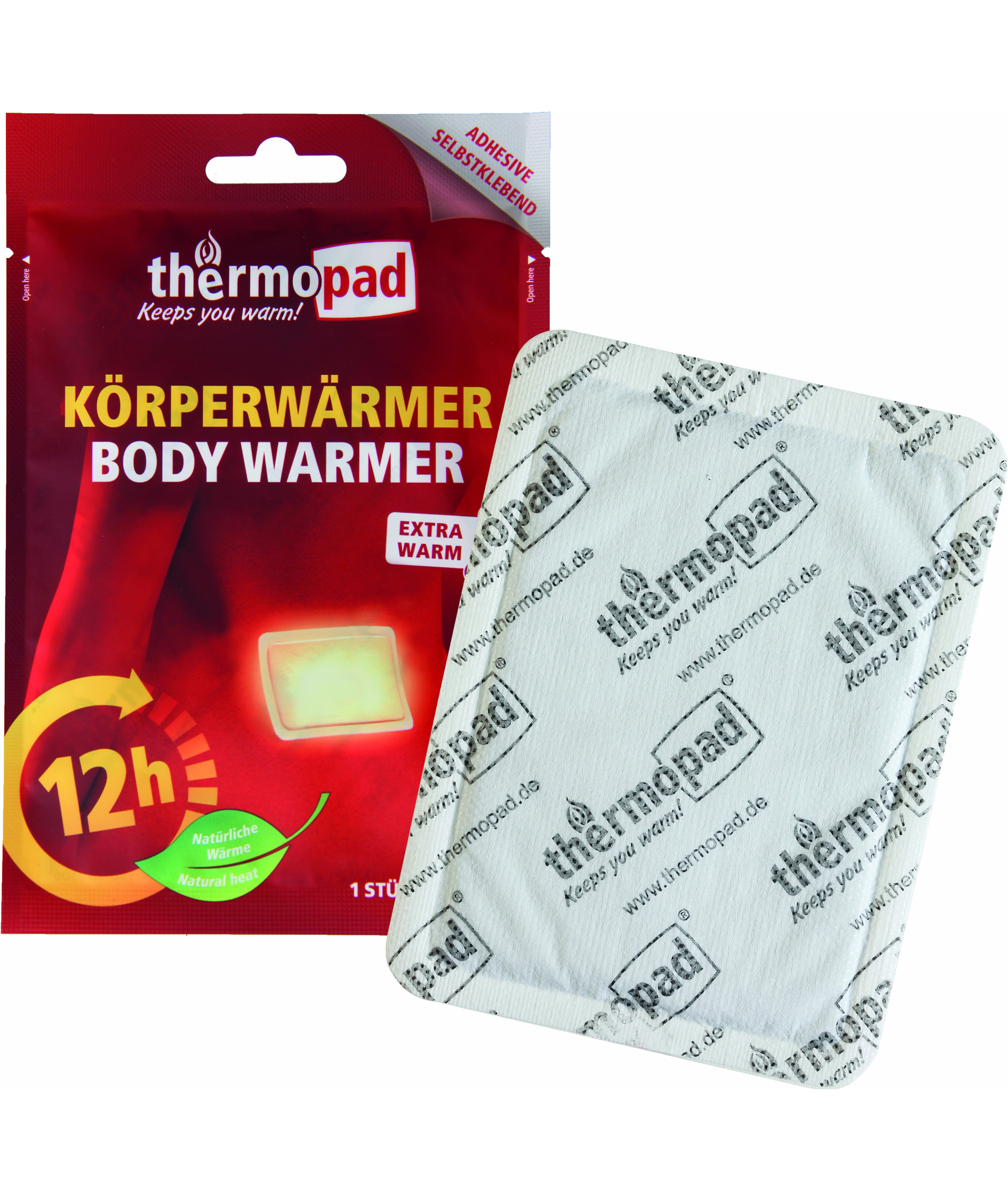Thermopad kroppsv&auml;rmare, Vit