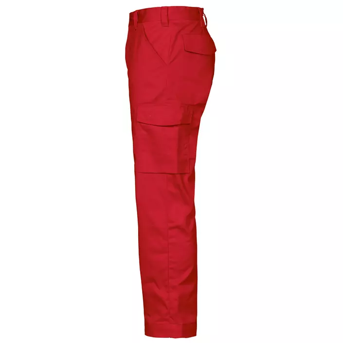 ProJob letvægts servicebukser 2518, Rød, large image number 1
