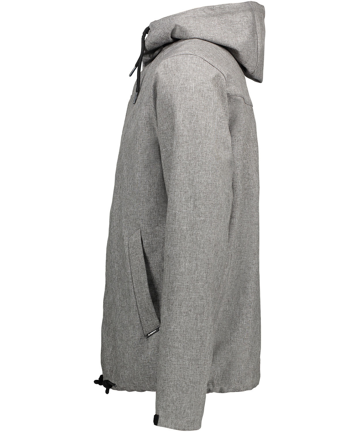 ID Casual softshell jacket, Grey Melange, large image number 2