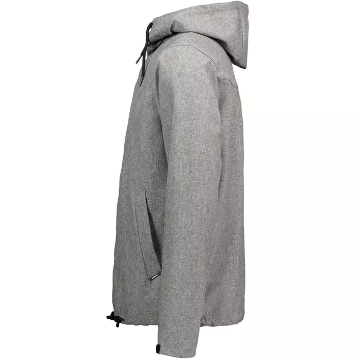 ID Casual softshell jacket, Grey Melange, large image number 2