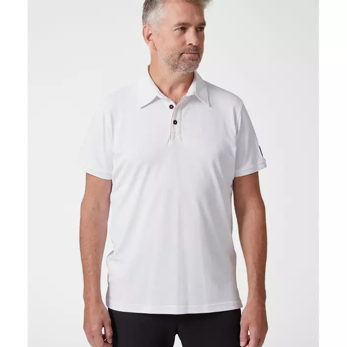 Helly Hansen Kensington Tech polo shirt, White, large image number 1
