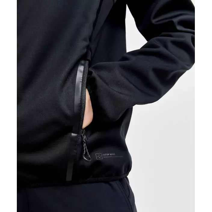 Craft ADV Explore women's softshell jacket, Black, large image number 3