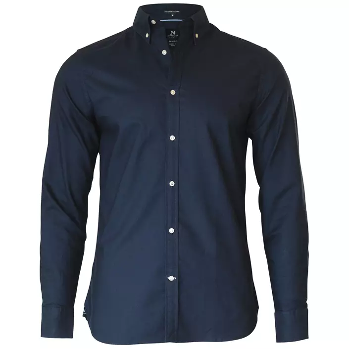 Nimbus Rochester Slim Fit Oxford skjorta, Ocean blue, large image number 0