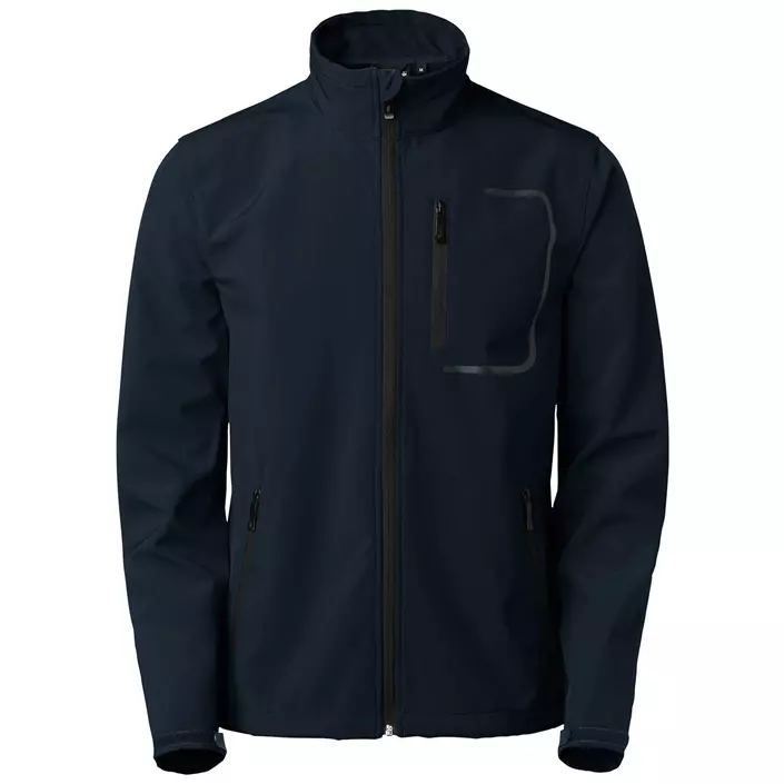 South West Atlantic softshell jacket, Navy, large image number 0