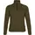 Seeland Buckthorn half zip Pullover mit Wolle, Shaded olive melange, Shaded olive melange, swatch