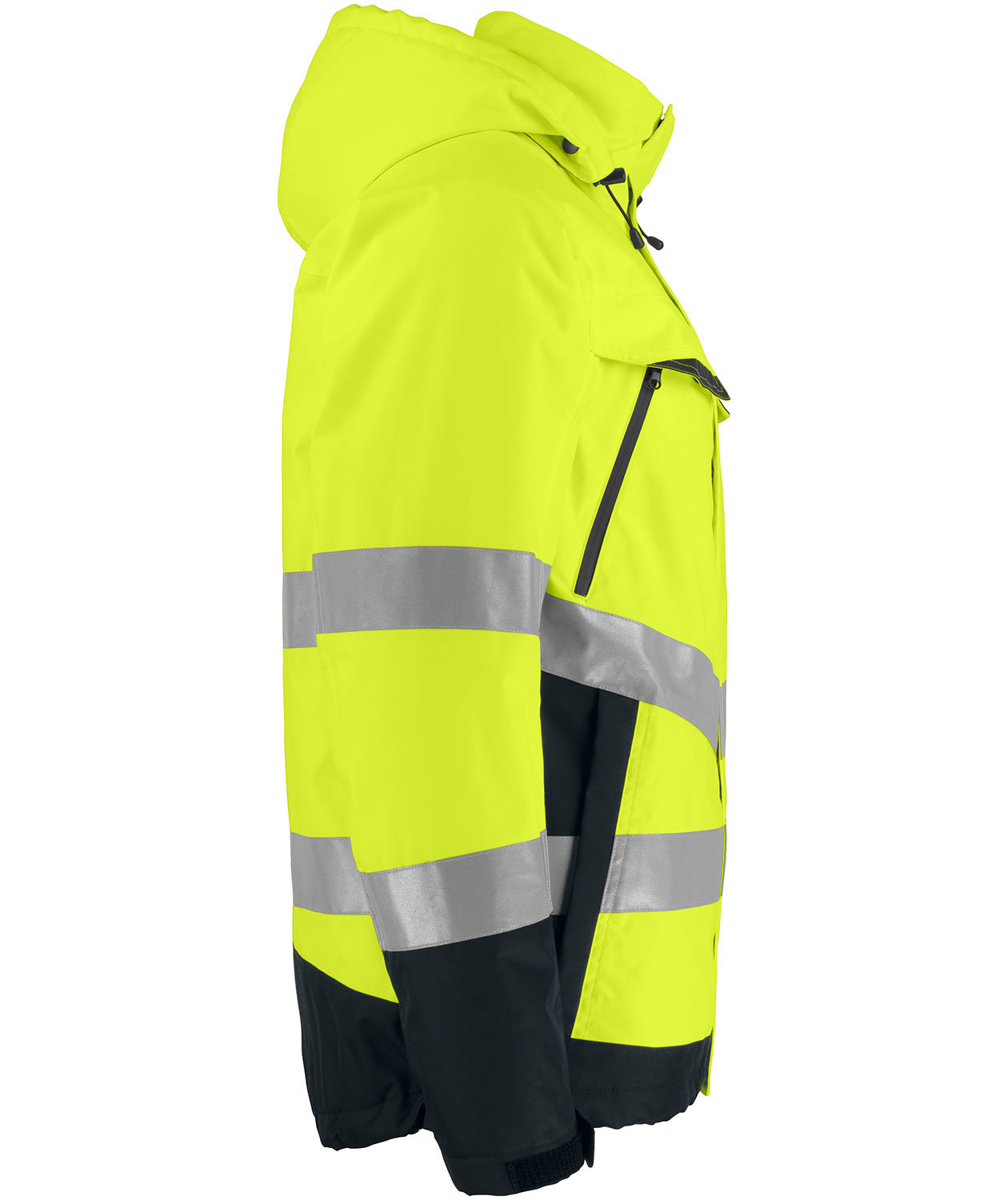 ProJob shell jacket 6441, Hi-vis Yellow/Black, large image number 2