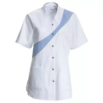 Nybo Workwear Sunshine women's tunic, Light Blue/White