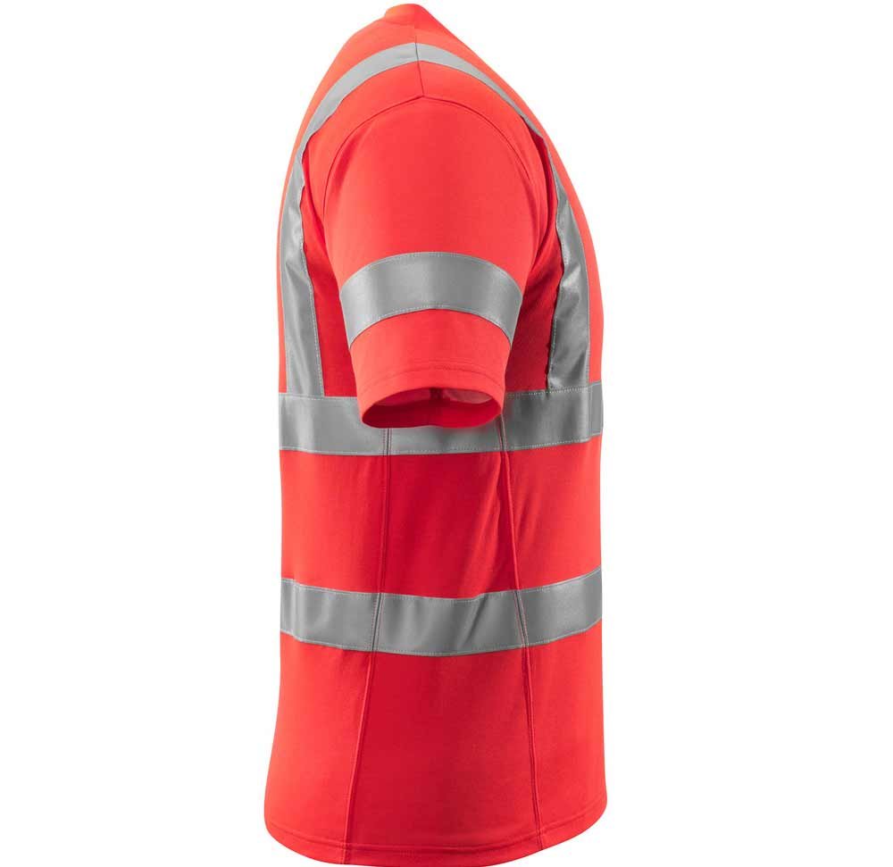 Mascot Safe Classic T-shirt, Hi-Vis Red, large image number 3