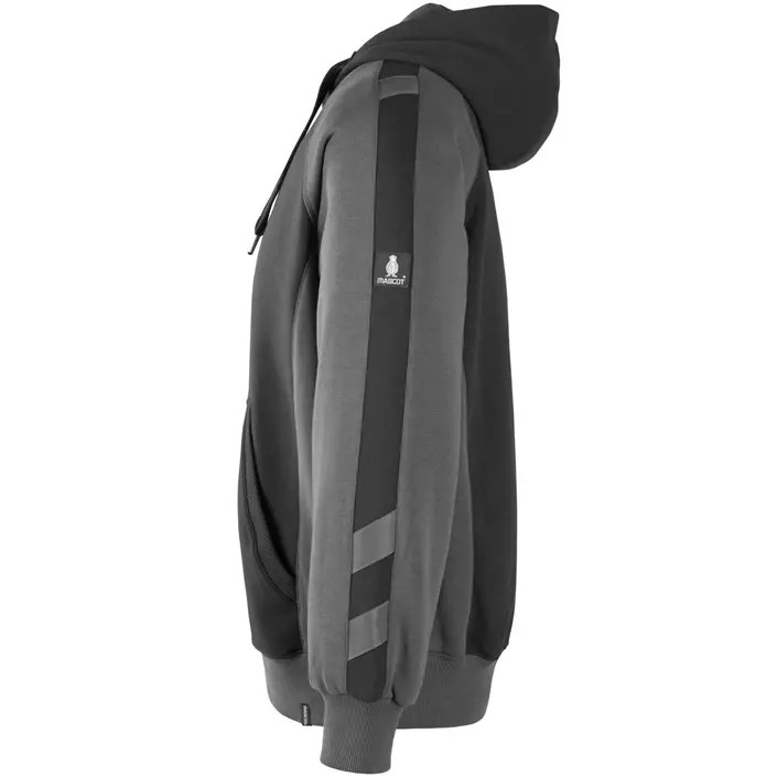 Mascot Unique Regensburg hoodie, Black/Dark Antracit, large image number 1