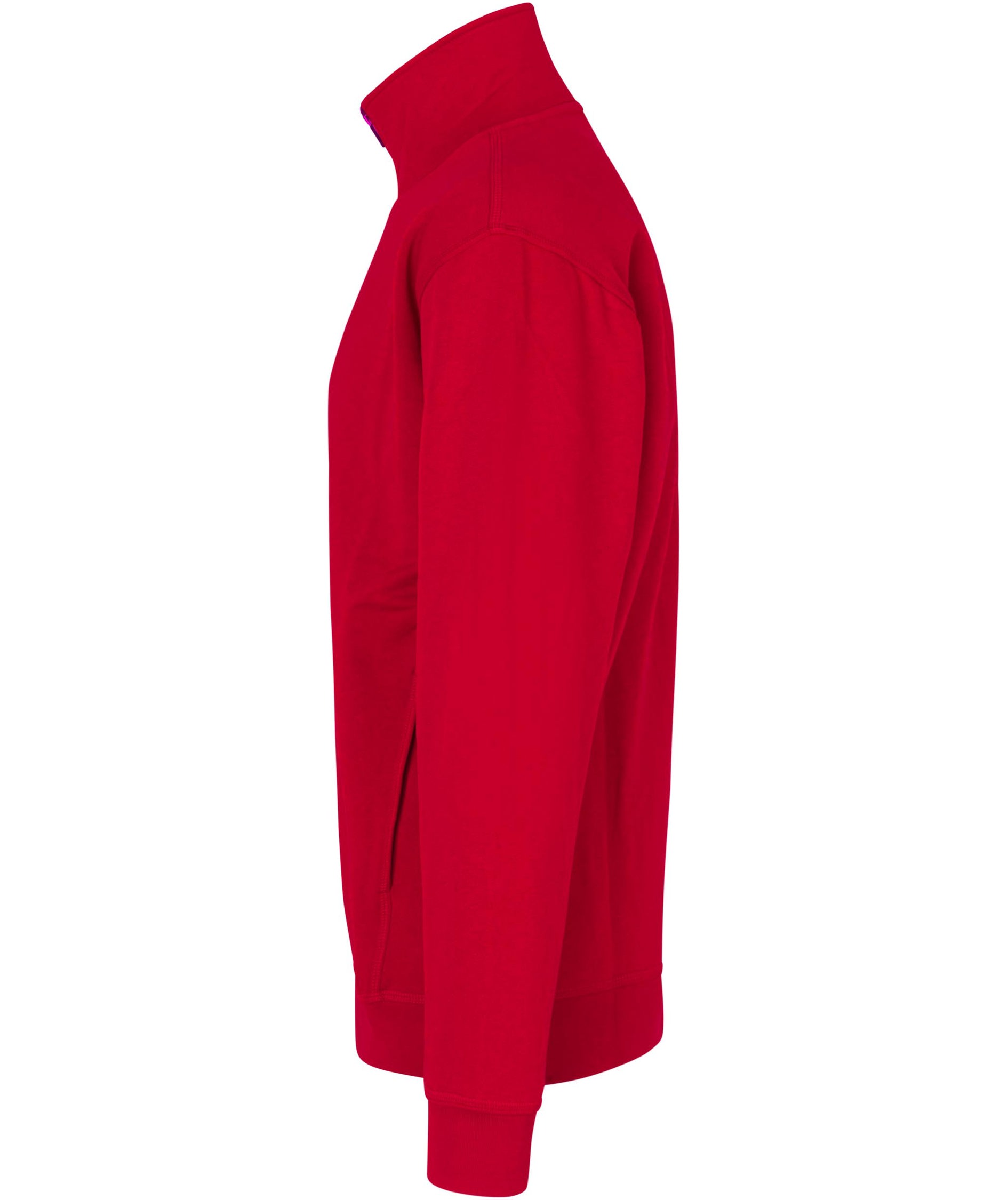 ID sweat cardigan, R&oslash;d, large image number 2