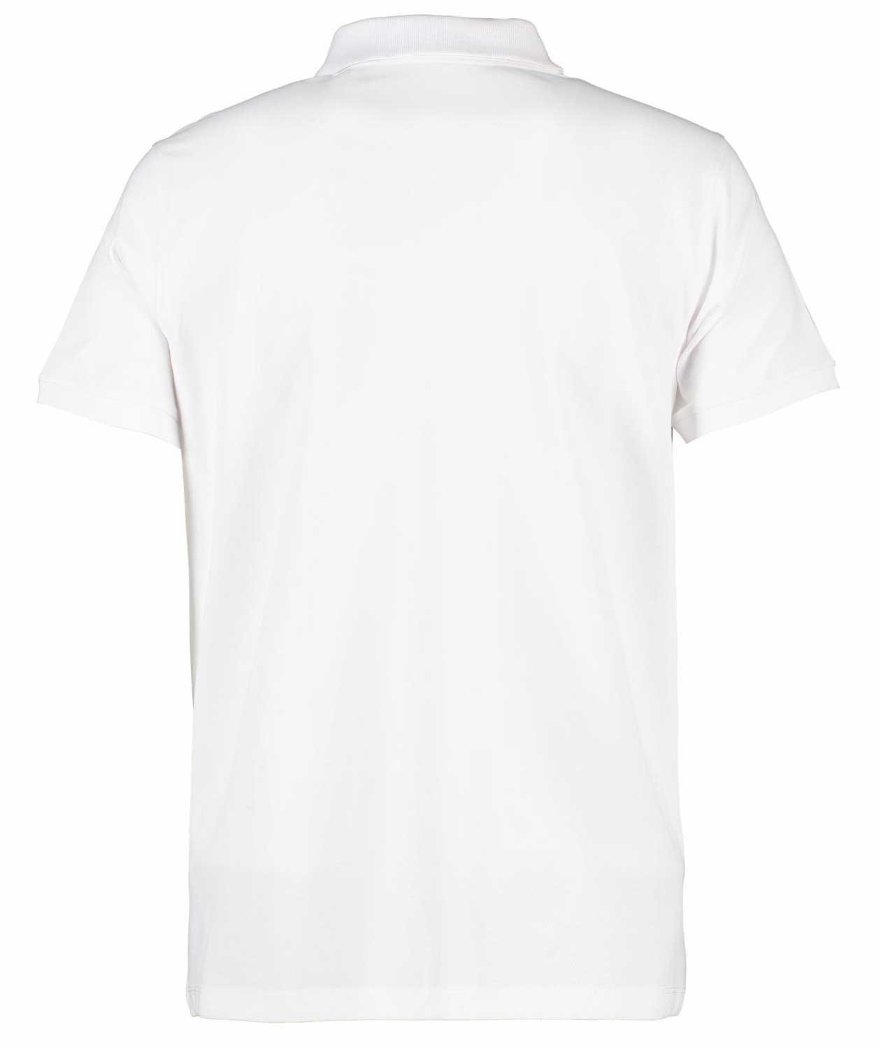 ID organic polo shirt, White, large image number 1
