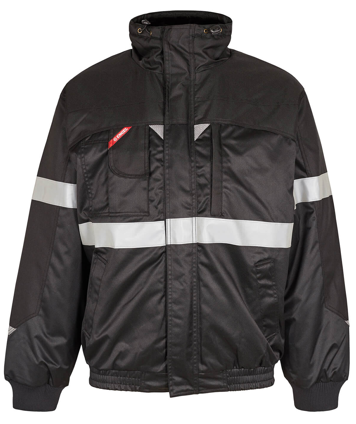 Engel Enterprise Pilotenjacke, Schwarz