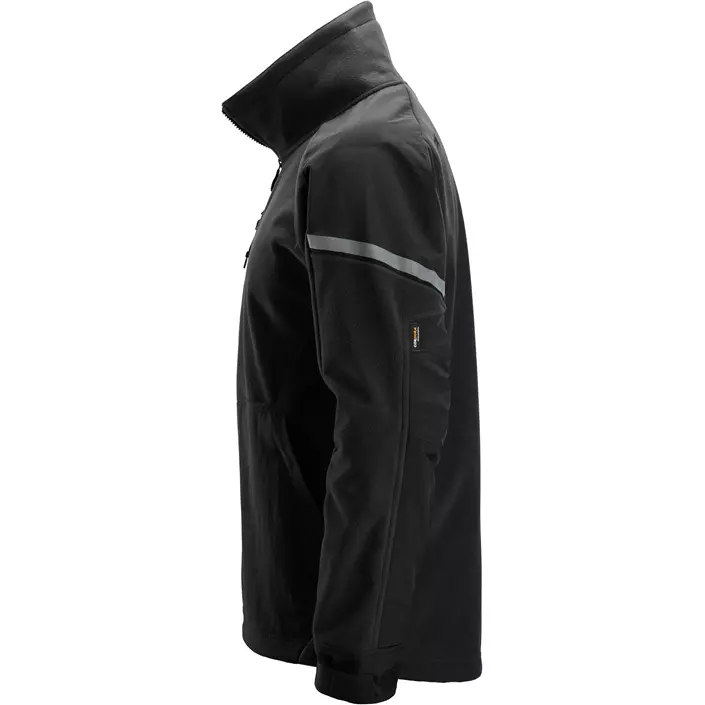 Snickers vindtæt fleecejakke, Black, large image number 3