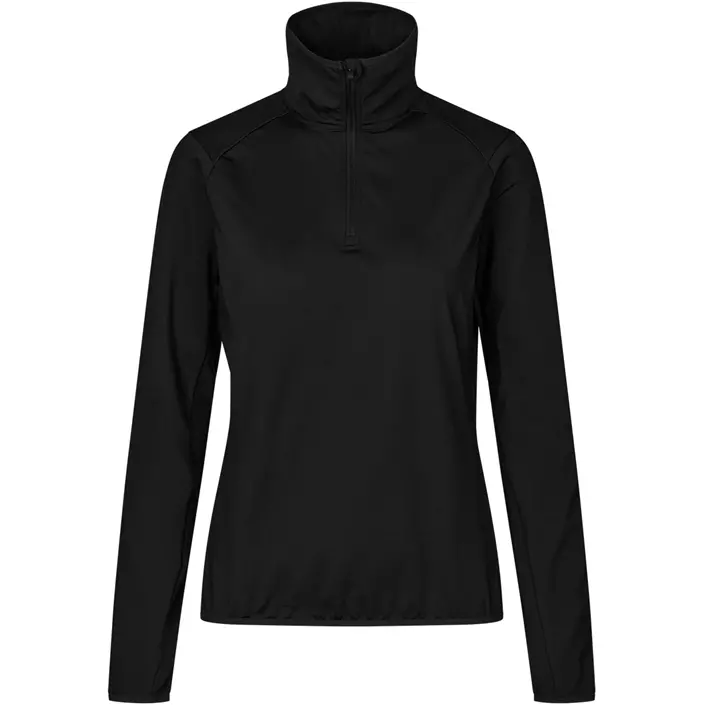 GEYSER woman's half-zip training pullover, Black, large image number 0